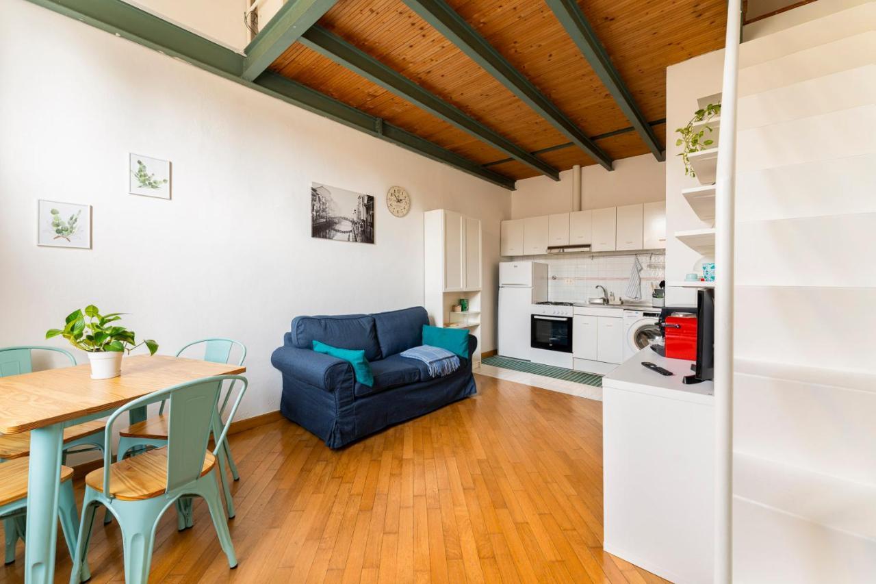 Loft Navigli Porta Genova Apartment Milan Luaran gambar